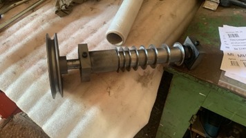 Вал для станка K-45-10 верхний в сборе с ножами