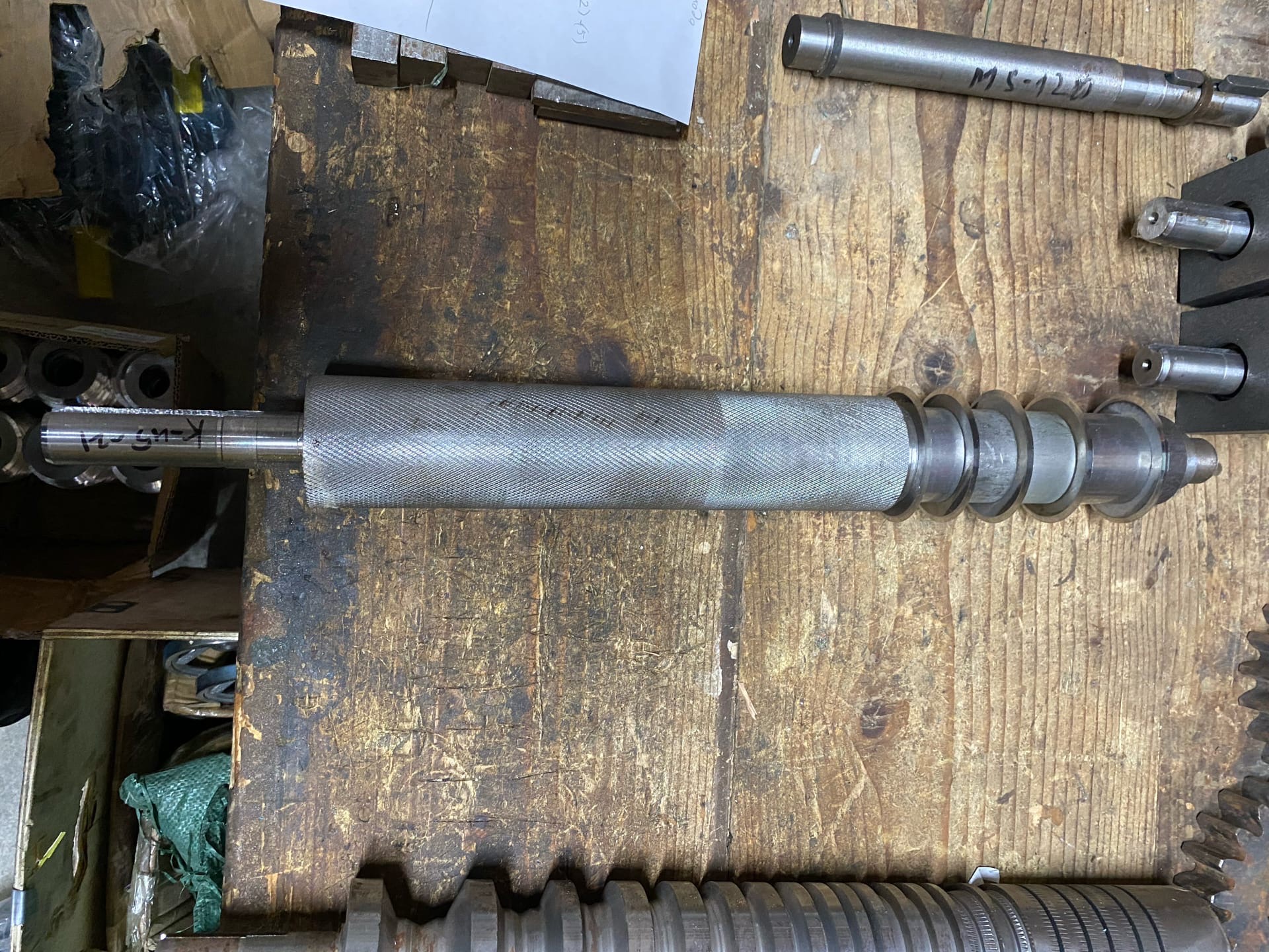 Вал для станка K-45-21 нижний задний